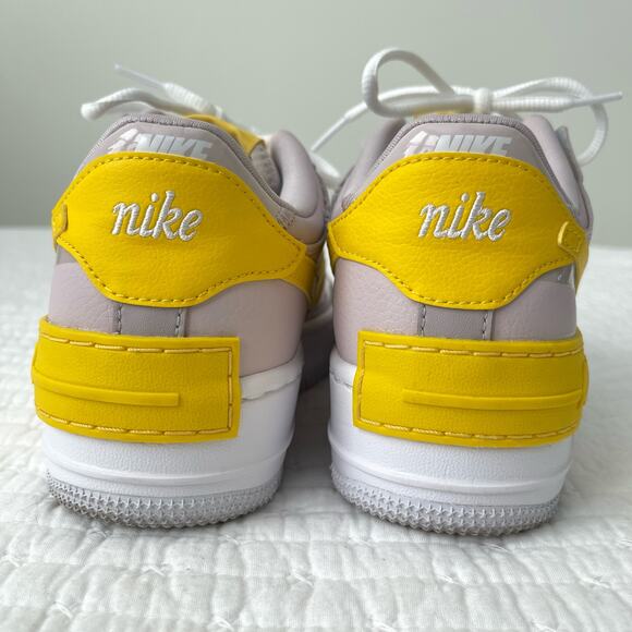 Like New in Box Nike AirForce 1 Shadow 'Sunshine' Sneakers 7.5 - Picture 5 of 10